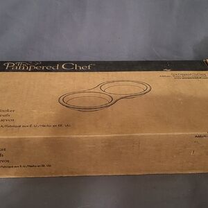 Pampered Chef Brown Egg Cooker